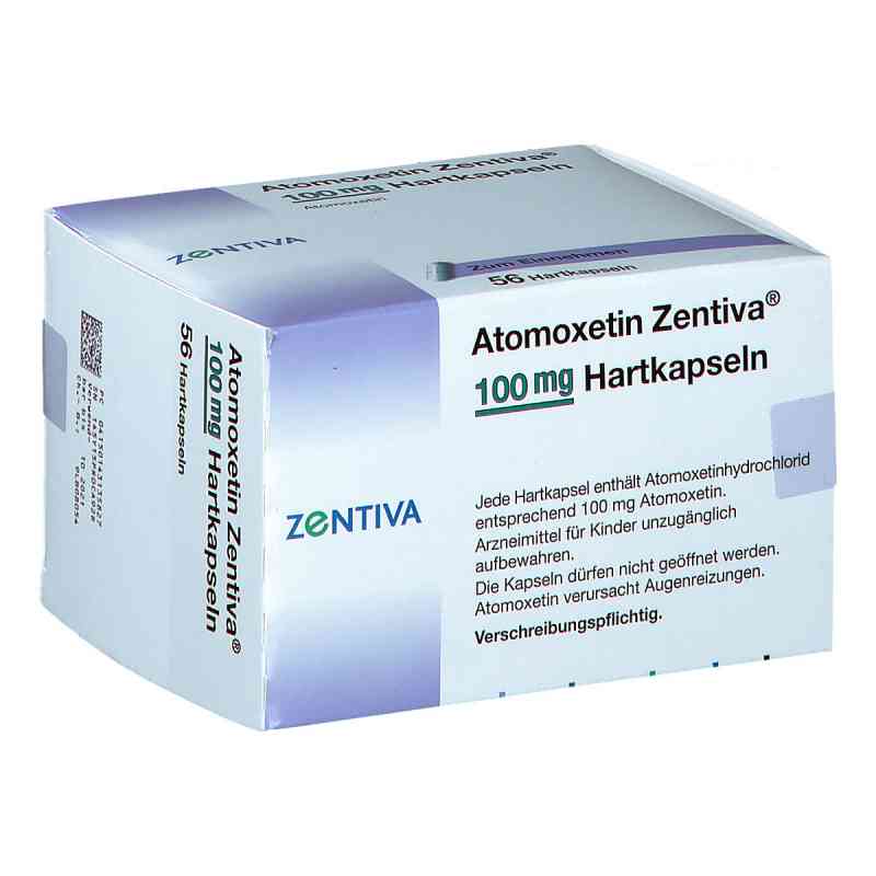 Atomoxetin Zentiva 100 mg Hartkapseln 56 stk von Zentiva Pharma GmbH PZN 14313582