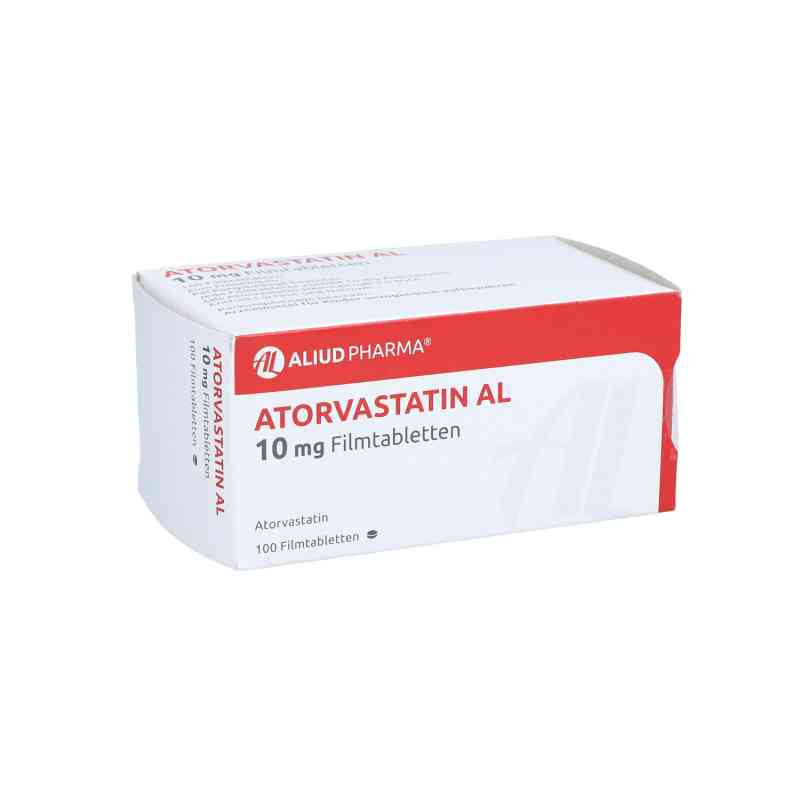 Atorvastatin Al 10 mg Filmtabletten 100 stk von ALIUD Pharma GmbH PZN 09281839