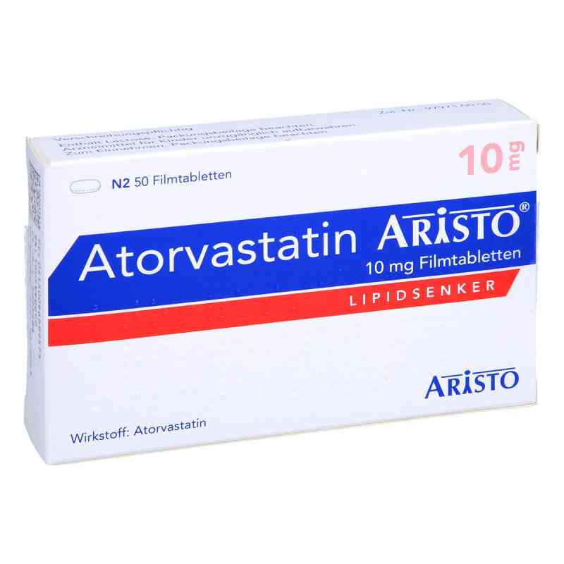 Atorvastatin Aristo 10 mg Filmtabletten 50 stk von Aristo Pharma GmbH PZN 09669957