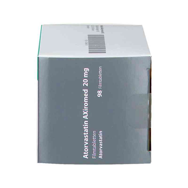 Atorvastatin Axiromed 20 mg Filmtabletten 98 stk