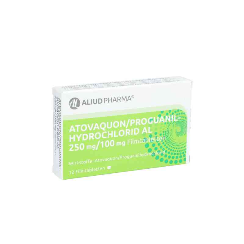 Atovaquon/Proguanilhydrochlorid AL 250mg/100mg 12 stk von ALIUD Pharma GmbH PZN 07201747