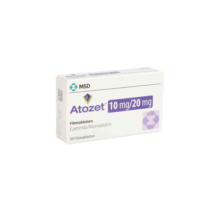 Atozet 10 mg/20 mg Filmtabletten 30 stk von Organon Healthcare GmbH PZN 10538315