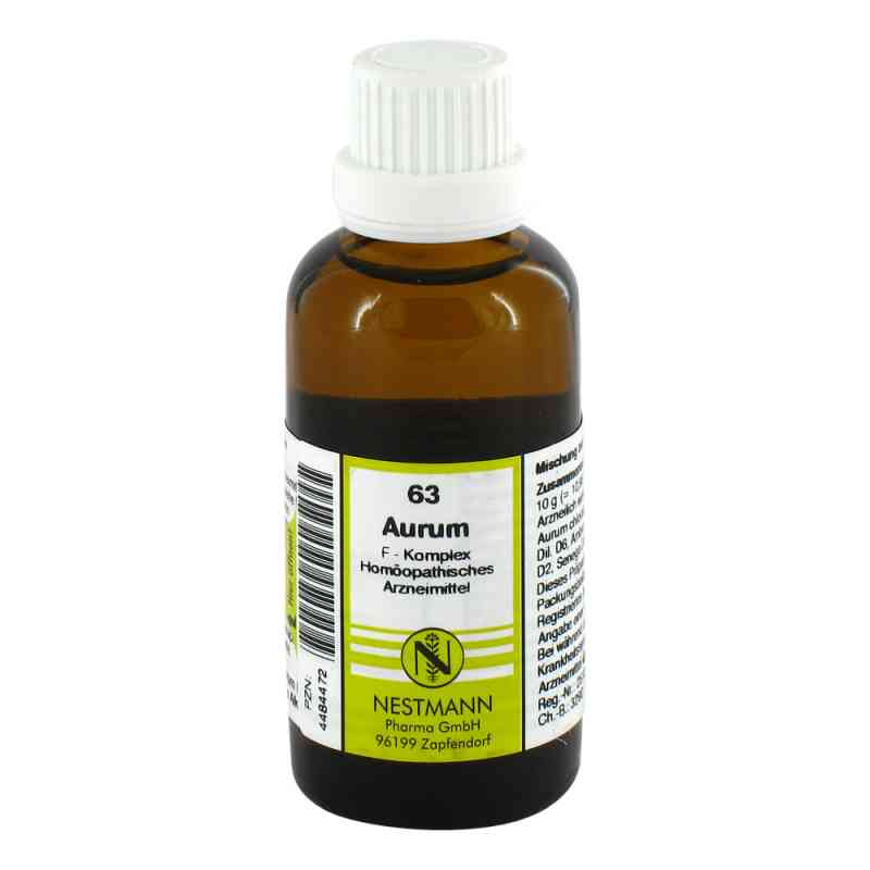 Aurum F Komplex Nummer 63 Dilution 50 ml von NESTMANN Pharma GmbH PZN 04484472