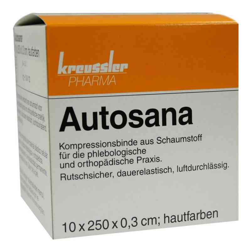 Autosana 10cmx2,5mx0,3cm hautfarben  Binden 1 stk von Chem. Fabrik Kreussler & Co. Gmb PZN 00092278