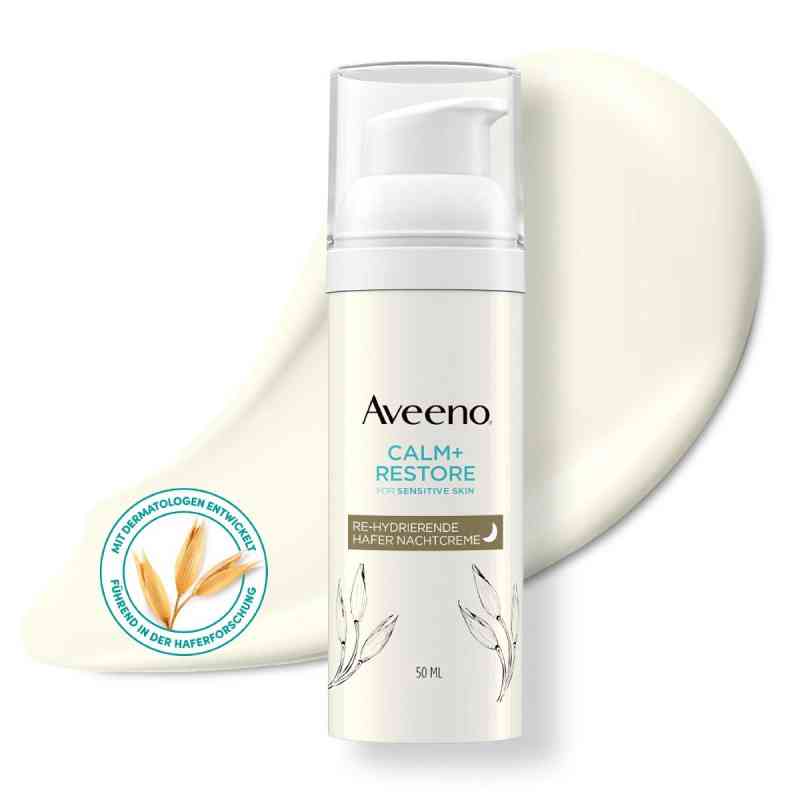 Aveeno Calm+ Restore Re-Hydrierende Hafer Nachtcreme 50 ml von Kenvue Germany GmbH (OTC) PZN 19342921
