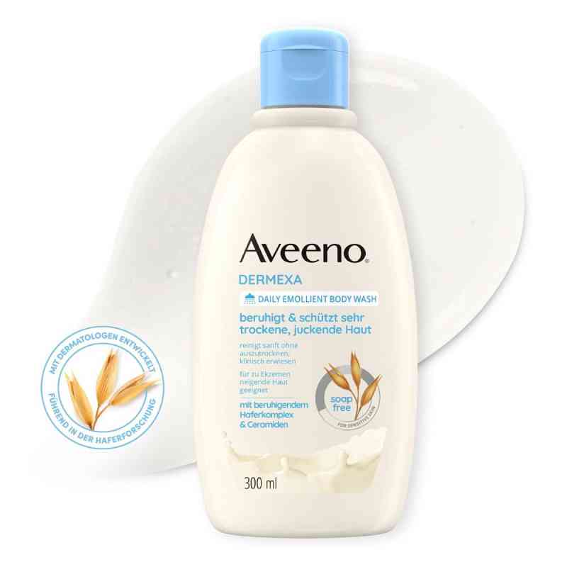 Aveeno Dermexa Emollientien Seifenfreie Duschcreme 300 ml von Kenvue Germany GmbH (OTC) PZN 19342944