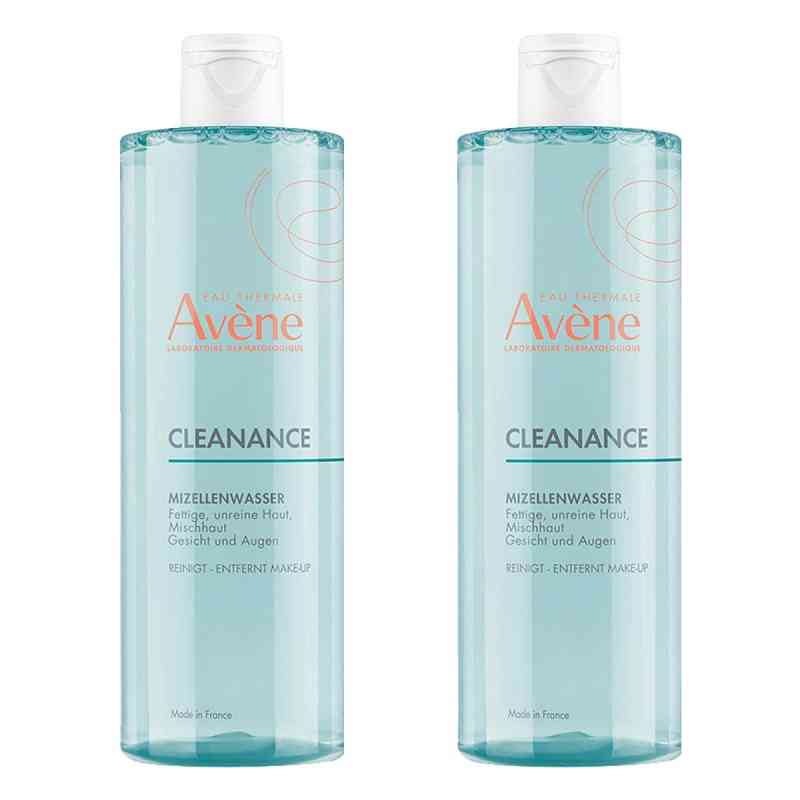 Avene Cleanance Mizellenwasser 2x400 ml von PIERRE FABRE DERMO KOSMETIK GmbH PZN 08104976