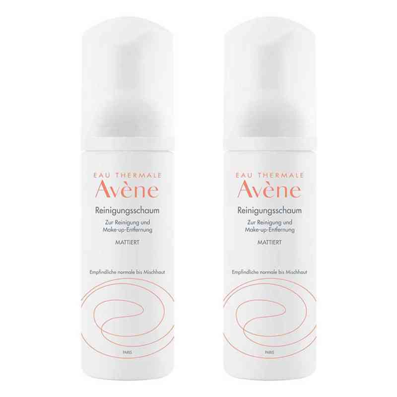 Avene Reinigungsschaum 2x150 ml von PIERRE FABRE DERMO KOSMETIK GmbH PZN 08105064
