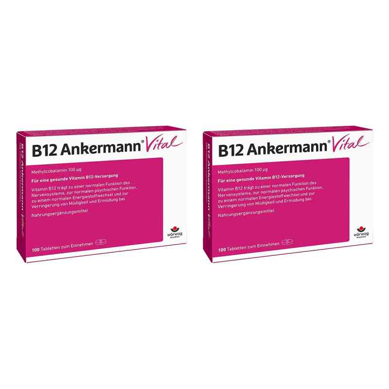 B12 Ankermann Vital Tabletten 2x100 stk von Wörwag Pharma GmbH & Co. KG PZN 08105402