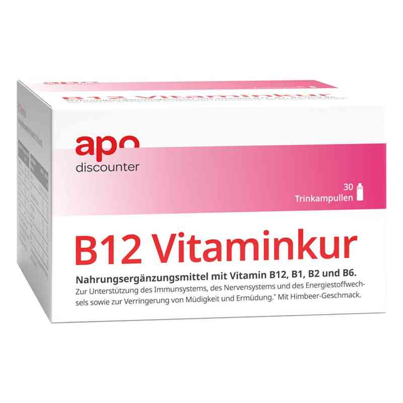B12 Vitaminkur Trinkampullen 30X7 ml von apo.com Group GmbH PZN 18810840
