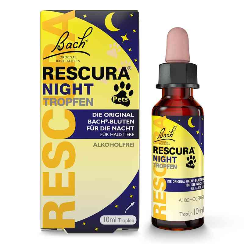 Bachblüten Original Rescura Night Pets Tropfen alkoholfrei 10 ml von Nelsons GmbH PZN 19346333