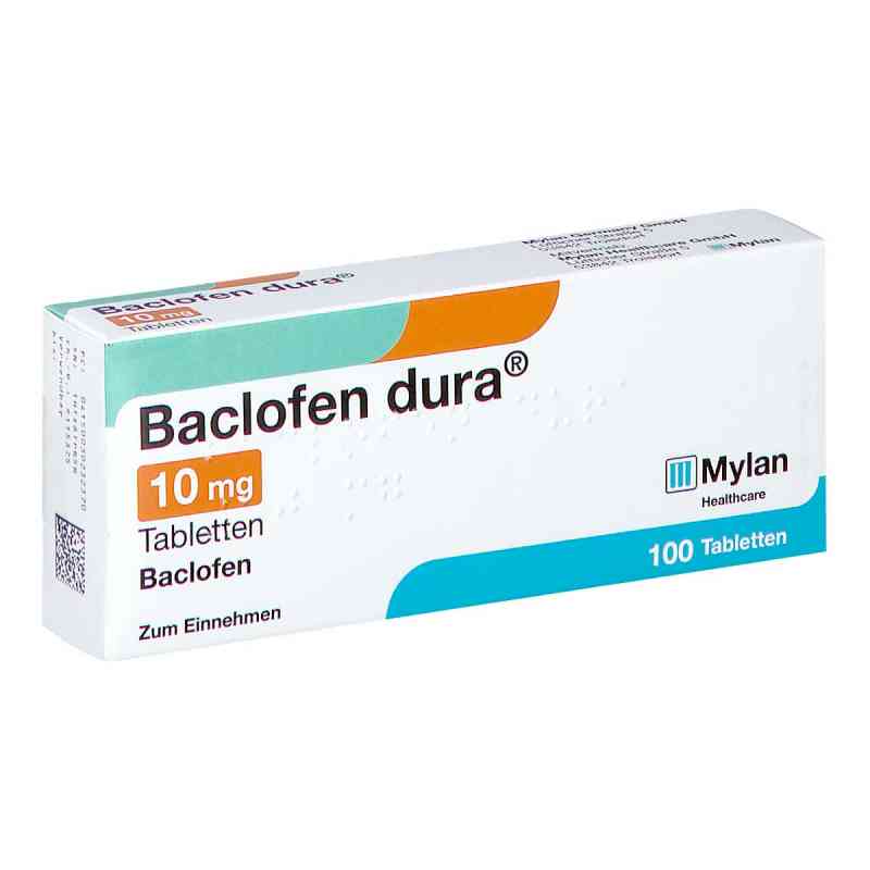 Baclofen dura 10 mg Tabletten 100 stk von Mylan Healthcare GmbH PZN 03023237