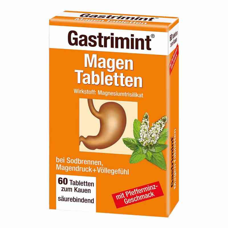 Bad Heilbrunner Gastrimint Magentabletten 60 stk von Bad Heilbrunner Naturheilm.GmbH&Co.KG PZN 02072015
