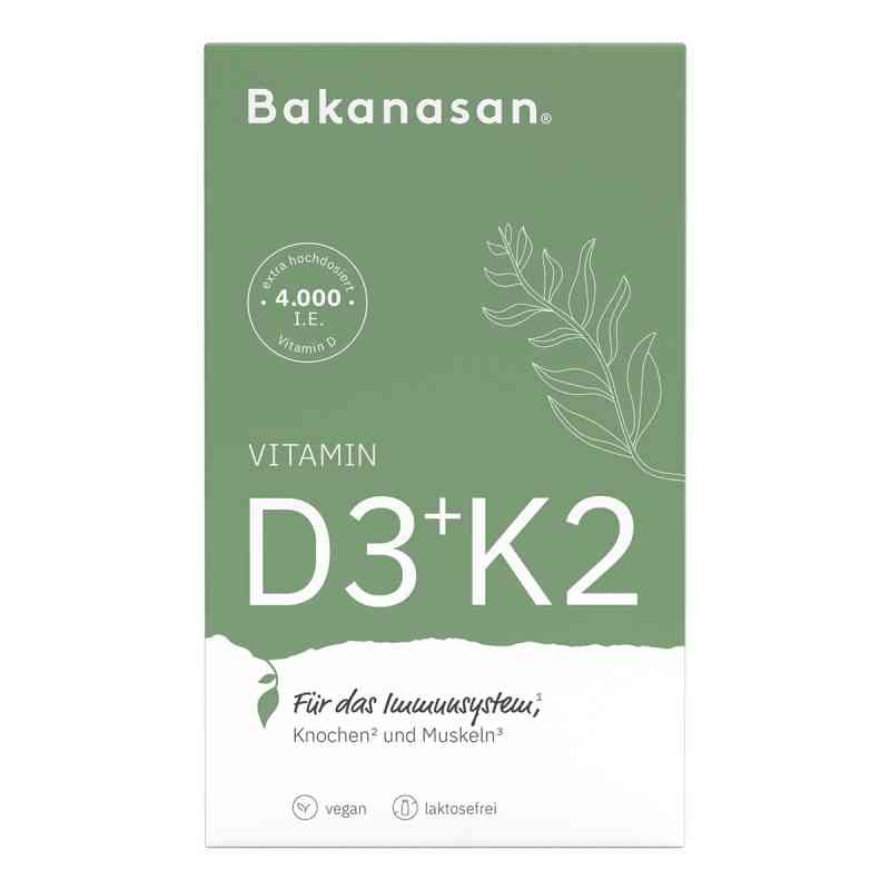 Bakanasan Vitamin D3+k2 Kapseln 60 stk von Hansa Naturheilmittel GmbH PZN 18306662