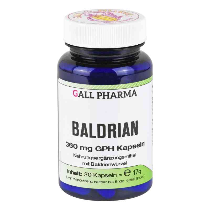 Baldrian 360 mg Gph Kapseln 30 stk von Hecht-Pharma GmbH PZN 09748929