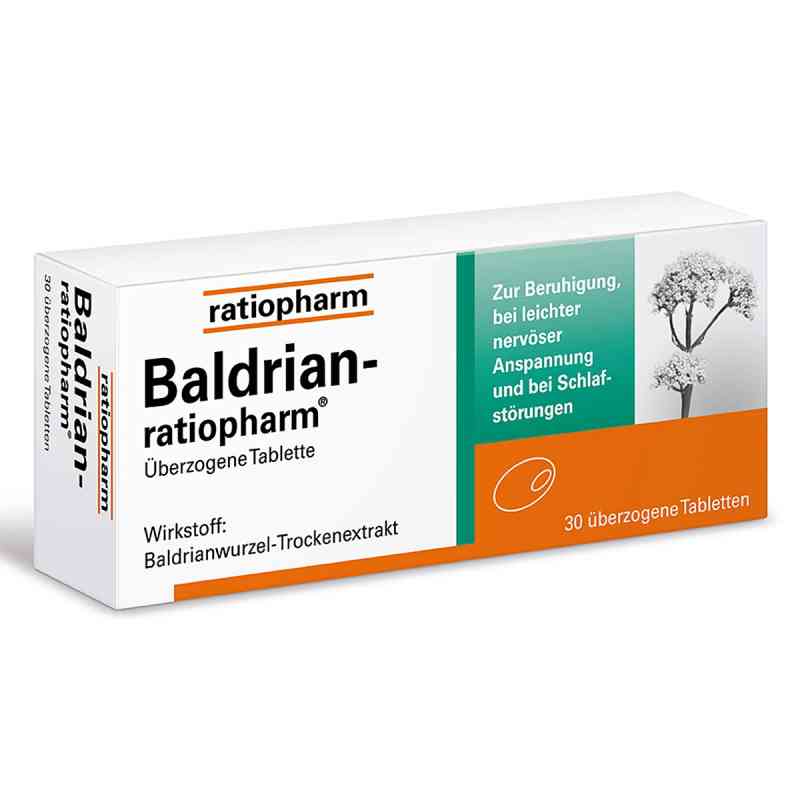Baldrian-ratiopharm® überzogene Tablette 30 stk von ratiopharm GmbH PZN 07052690