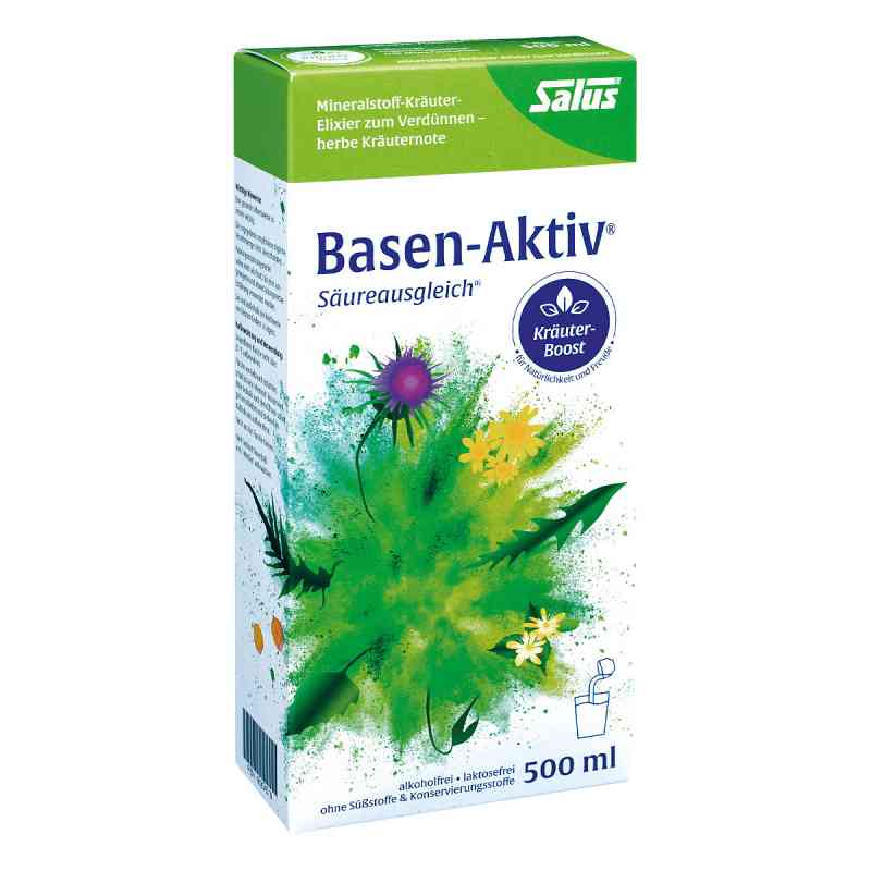 Basen Aktiv Mineralstoff-Kräuter-Elixier Salus 500 ml von SALUS Pharma GmbH PZN 16354510
