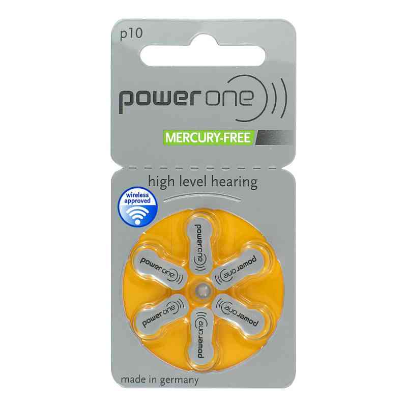 Batterien Hör Powerone 10 6 stk von Vielstedter Elektronik PZN 08447947