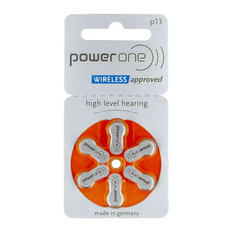 Batterien Hör Powerone 13 6 stk von Vielstedter Elektronik PZN 08447953
