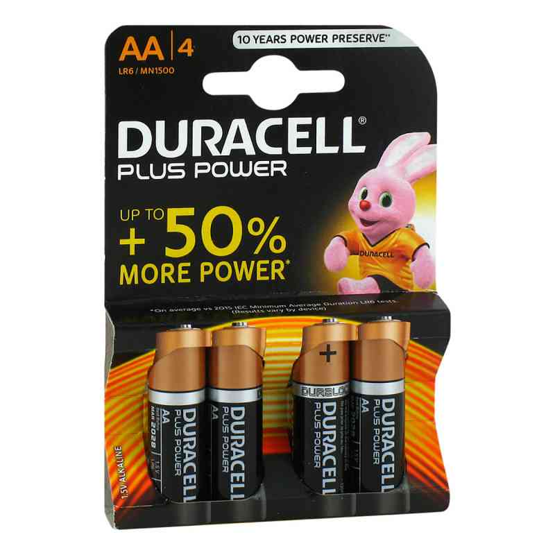 Batterien Mignon Lr 6 Mn1500 Duracell Plus 4 stk von Vielstedter Elektronik PZN 08411760