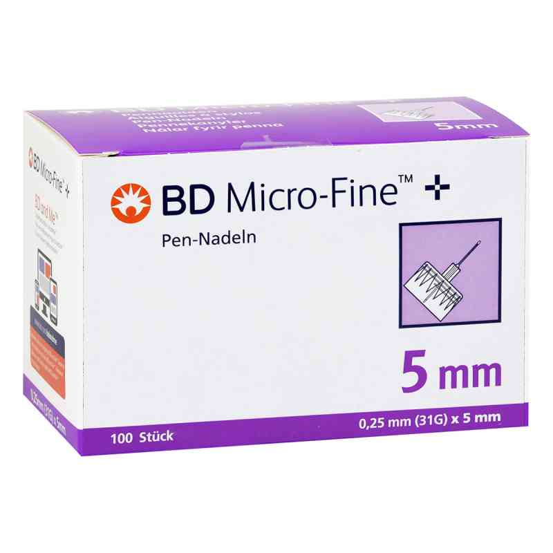 Bd Micro-fine+ Pen-nadeln 0,25x5 mm 31 G 100 stk von Medi-Spezial GmbH PZN 11695034