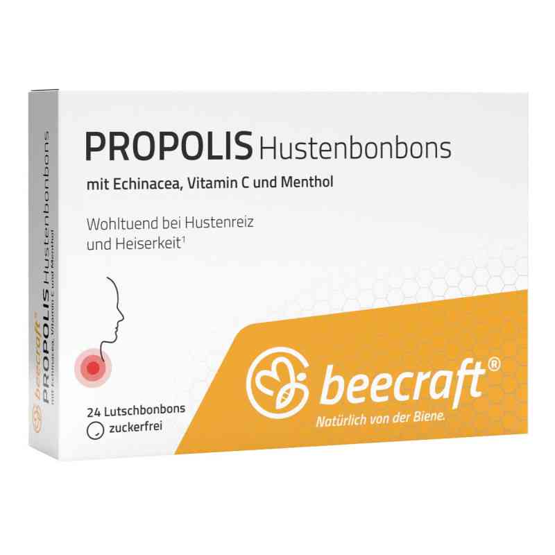 Beecraft Propolis Husten-bonbons 24 stk von  PZN 18152874