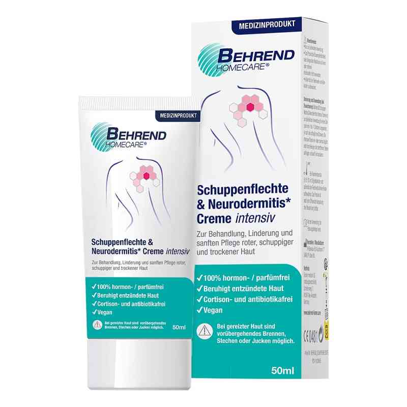 Behrend Schuppenflechte & Neurodermitis Cr.intens. 50 ml von Evolsin medical UG (haftungsbeschränkt) PZN 18129065