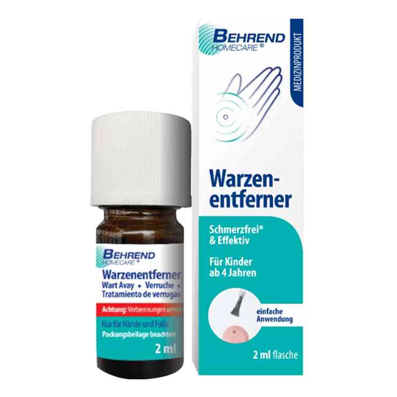 Behrend Warzenentferner Flüssig 2 ml von Evolsin medical UG (haftungsbeschränkt) PZN 18094378