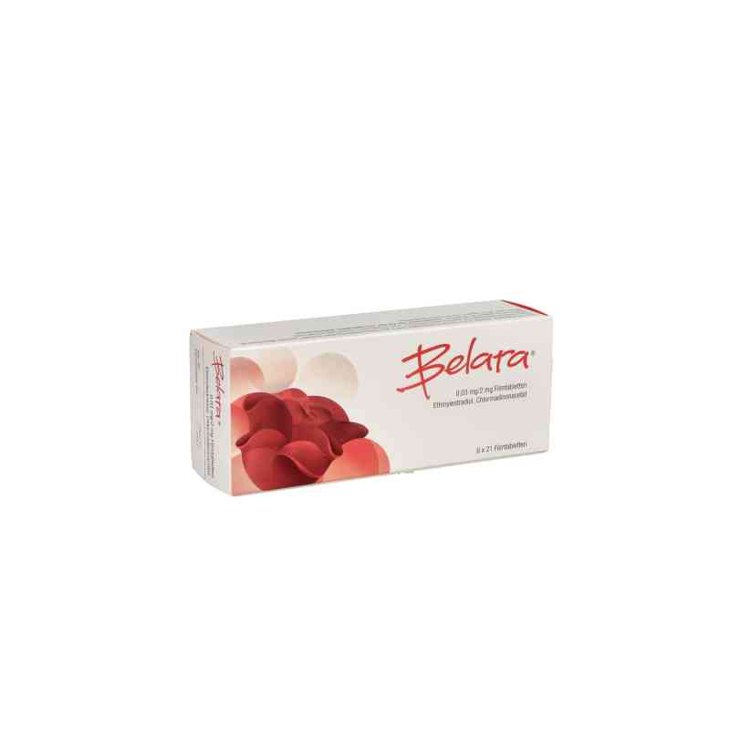 Belara 0,03mg/2mg 6X21 stk von Gedeon Richter Pharma GmbH PZN 02742906