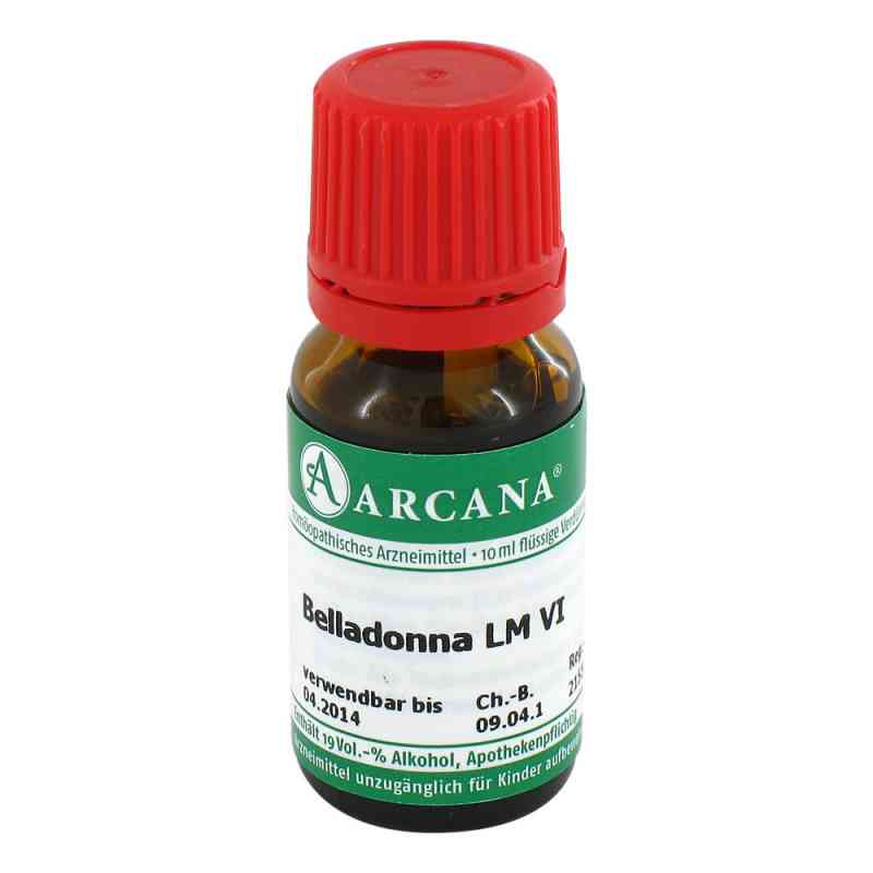 Belladonna Arcana Lm 6 Dilution 10 ml von ARCANA Dr. Sewerin GmbH & Co.KG PZN 02600885