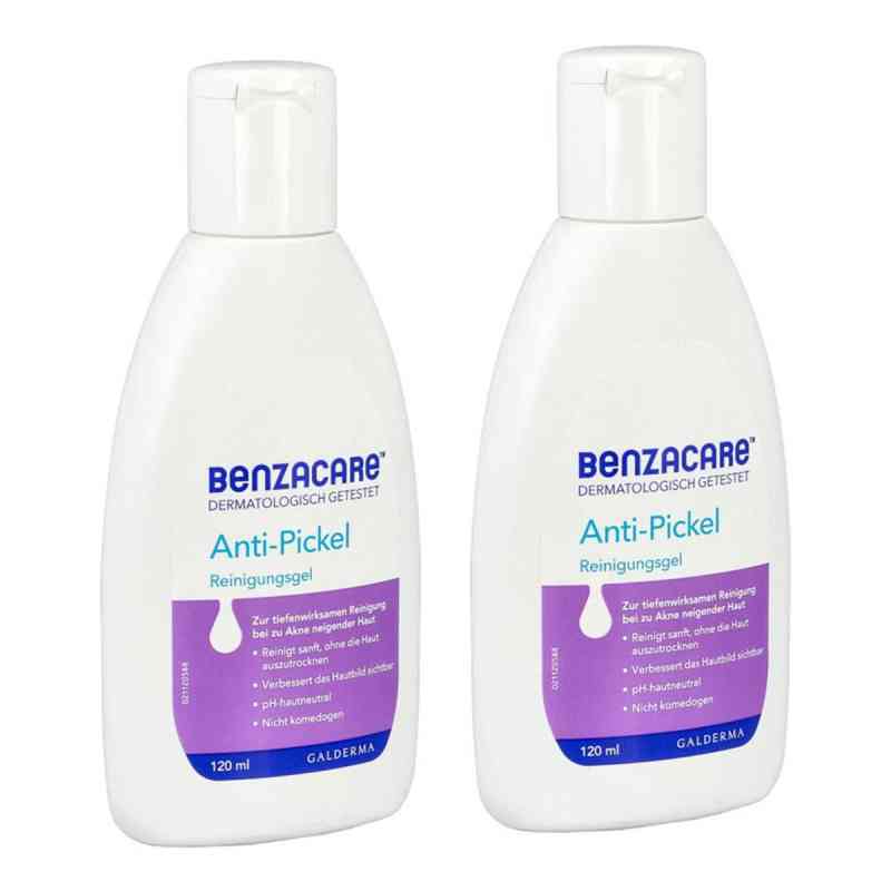 Benzacare Anti-Pickel Reinigungsgel 2x120 ml von Galderma Laboratorium GmbH PZN 08104993