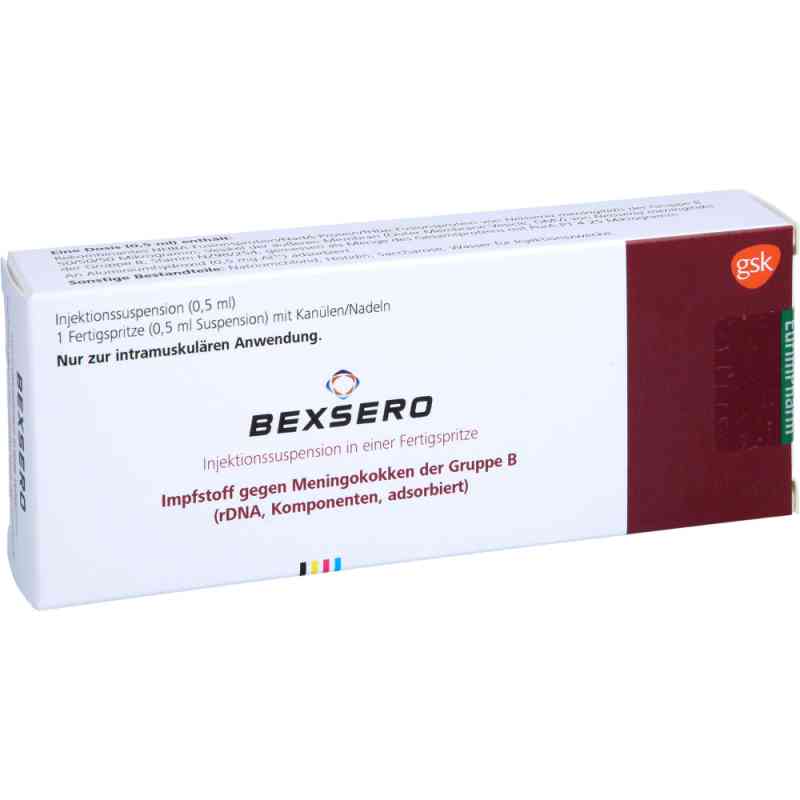 Bexsero Isu In Fer 1X0.5 ml von EurimPharm Arzneimittel GmbH PZN 16923563