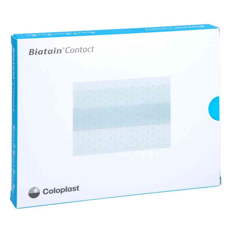 Biatain Contact 5x7.5 Sili 10 stk von ToRa Pharma GmbH PZN 17264507