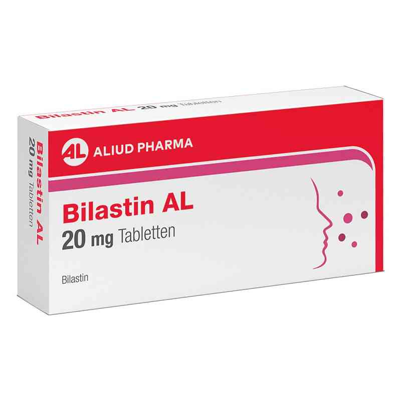Bilastin AL 20 mg Tabletten bei Heuschnupfen 10 stk von ALIUD Pharma GmbH PZN 19752889