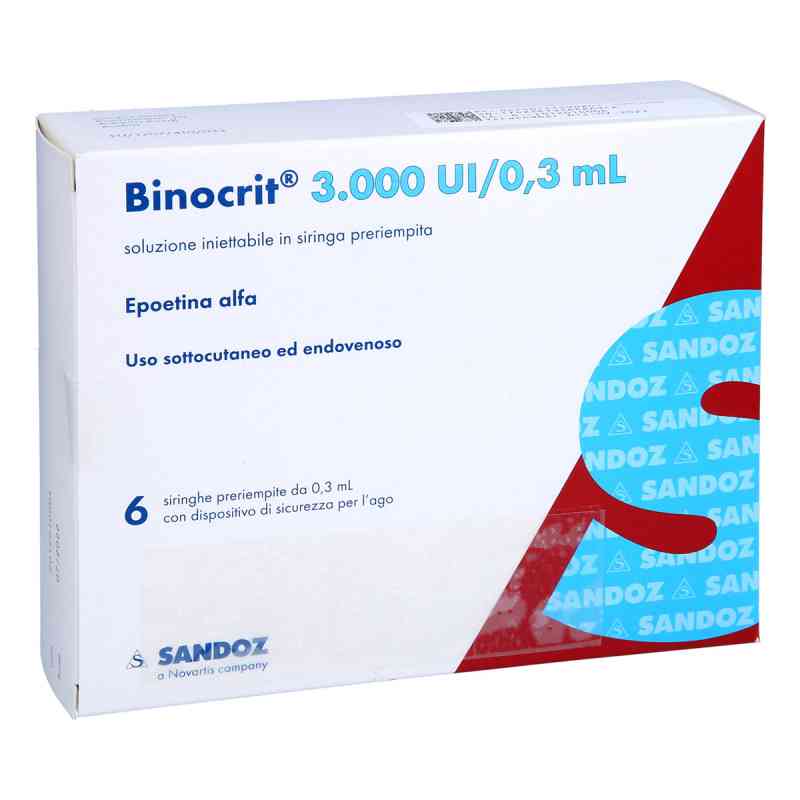 Binocrit 3.000 I.e./0,3 ml iniecto -lsg.i.e.fertigspr. 6X0.3 ml von Orifarm GmbH PZN 14129080