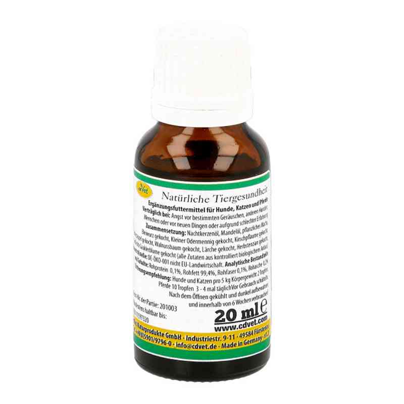 Bio Bachblüten Angst Tropfen für Hund/Katze/Pferd 20 ml