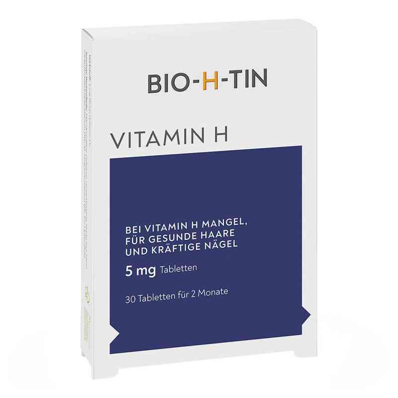 BIO-H-TIN Vitamin H 5 mg für 2 Monate Tabletten 30 stk von Dr. Pfleger Arzneimittel GmbH PZN 09900461