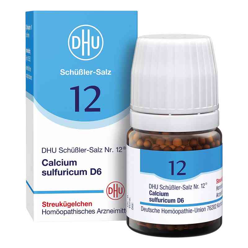 Biochemie Dhu 12 Calcium Sulfur D6 Globuli 10 g von DHU-Arzneimittel GmbH & Co. KG PZN 10545982