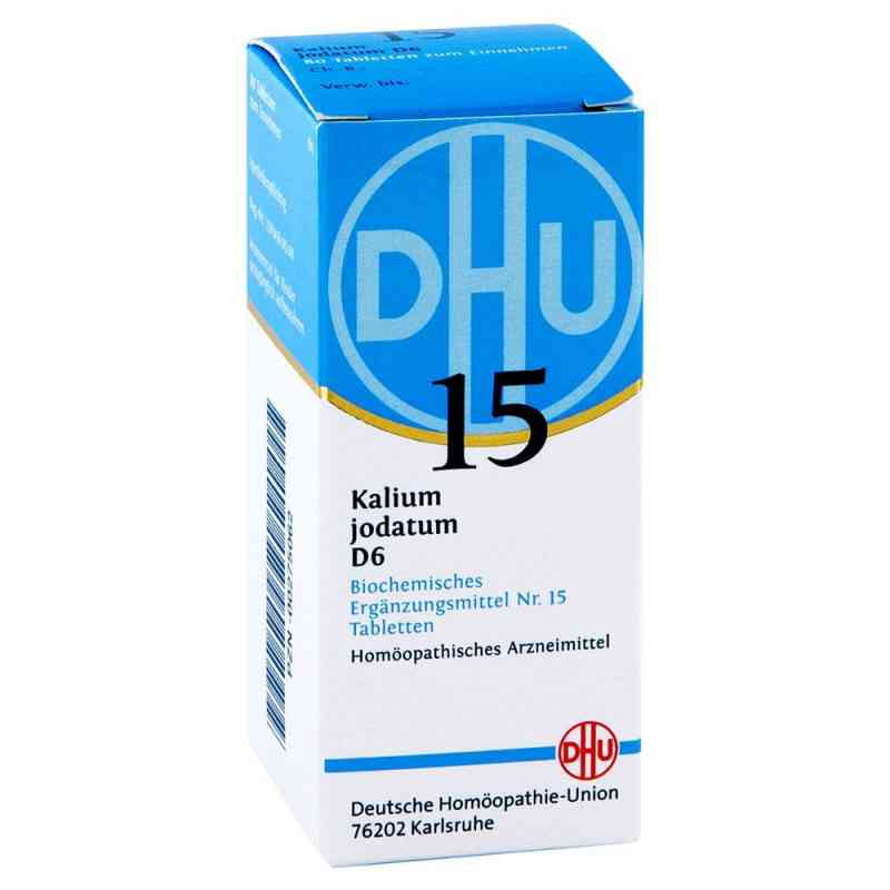 Biochemie Dhu 15 Kalium jodatum D6 Tabletten 80 stk von DHU-Arzneimittel GmbH & Co. KG PZN 00275062