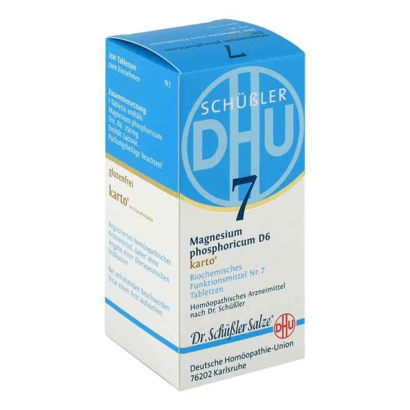 Biochemie Dhu 7 Magnesium phosphoricum D6 Karto Tabletten 200 stk von DHU-Arzneimittel GmbH & Co. KG PZN 06329221
