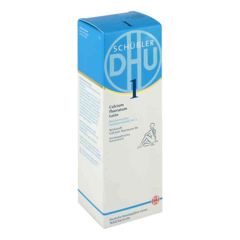 Biochemie DHU Schüßler Salz Nummer 1 Calcium fluoratum D4 Lotio 200 ml von DHU-Arzneimittel GmbH & Co. KG PZN 05957211