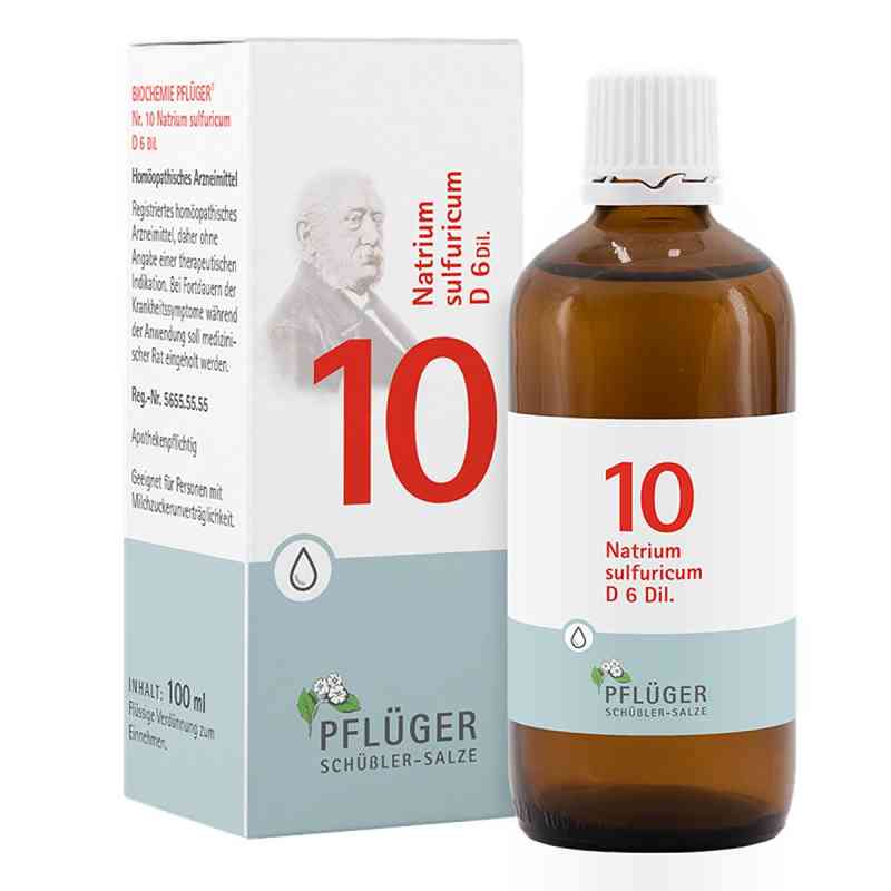 Biochemie Pflüger 10 Natrium Sulfur D6 Tropfen 100 ml von Homöopathisches Laboratorium Alexander Pflüger Gmb PZN 06324749