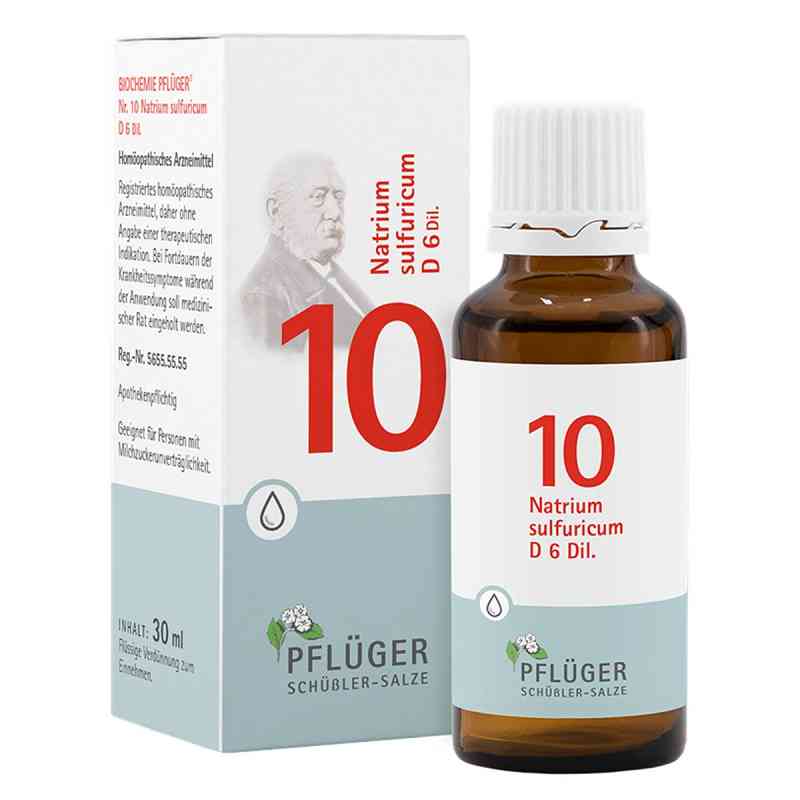Biochemie Pflüger 10 Natrium Sulfur D6 Tropfen 30 ml von Homöopathisches Laboratorium Alexander Pflüger Gmb PZN 06324732