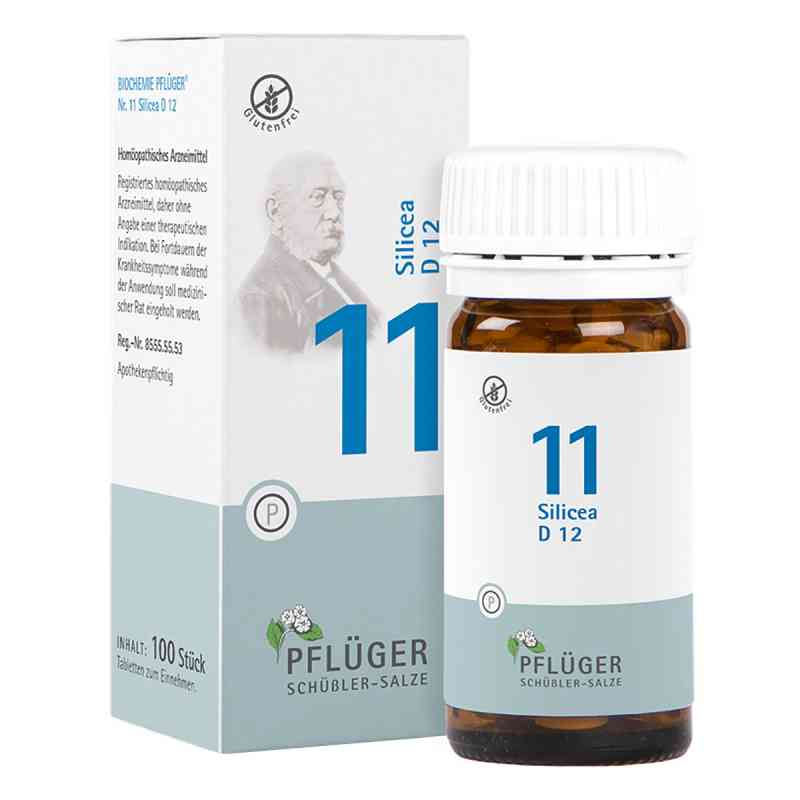 Biochemie Pflüger 11 Silicea D12 Tabletten 100 stk von Homöopathisches Laboratorium Alexander Pflüger Gmb PZN 06320036