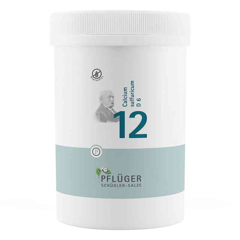 Biochemie Pflüger 12 Calcium Sulfur D6 Tabletten 4000 stk von Homöopathisches Laboratorium Ale PZN 06321171