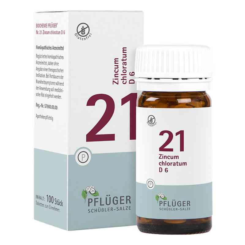 Biochemie Pflüger 21 Zincum chloratum D6 Tabletten 100 stk von Homöopathisches Laboratorium Alexander Pflüger Gmb PZN 06322733