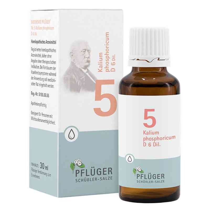 Biochemie Pflüger 5 Kalium phosphoricum D6 Tropfen 30 ml von Homöopathisches Laboratorium Alexander Pflüger Gmb PZN 06324442