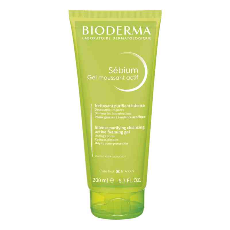 Bioderma Sebium Gel Moussant Actif Reinigungsgel 200 ml von NAOS Deutschland GmbH PZN 17513117