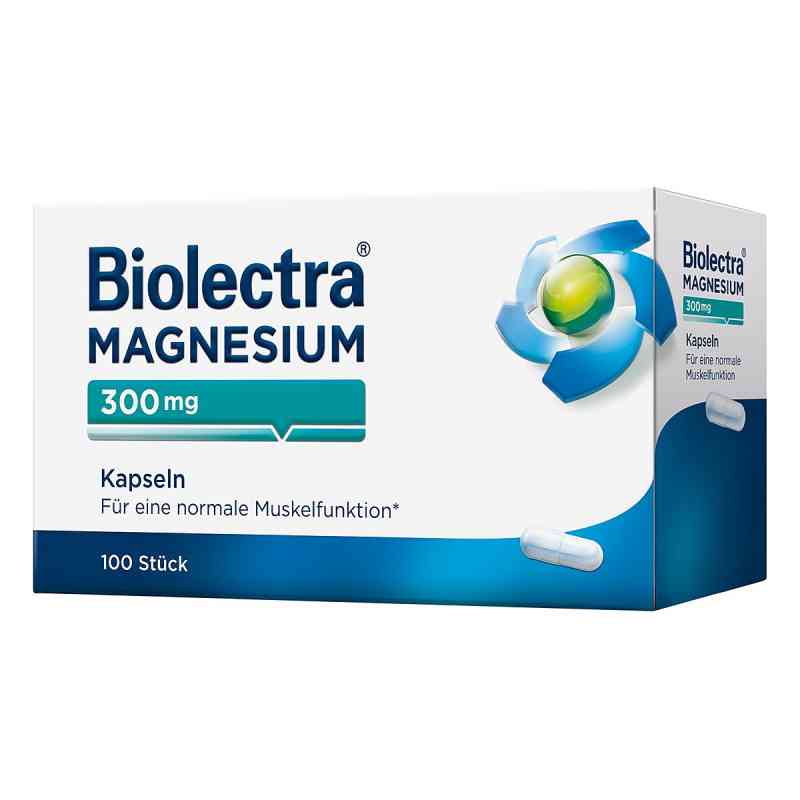 Biolectra Magnesium 300 mg Kapseln 100 stk von HERMES Arzneimittel GmbH PZN 00172333