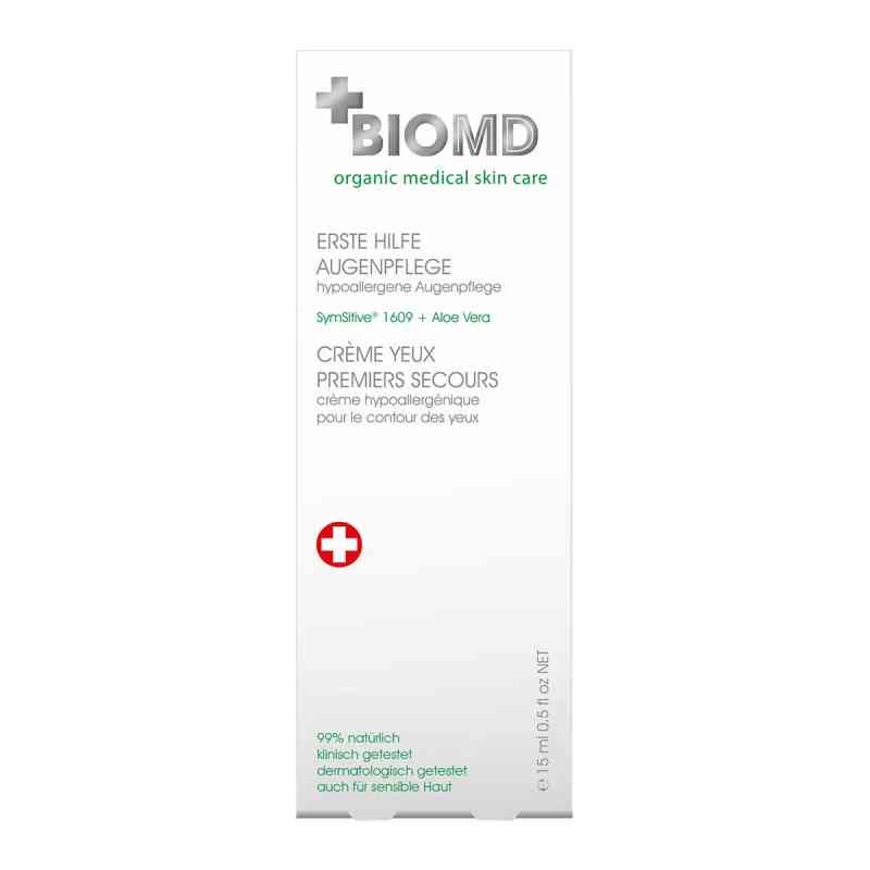 BIOMD Erste Hilfe Augenpflege Creme 15 ml von Herba Anima GmbH PZN 09075755